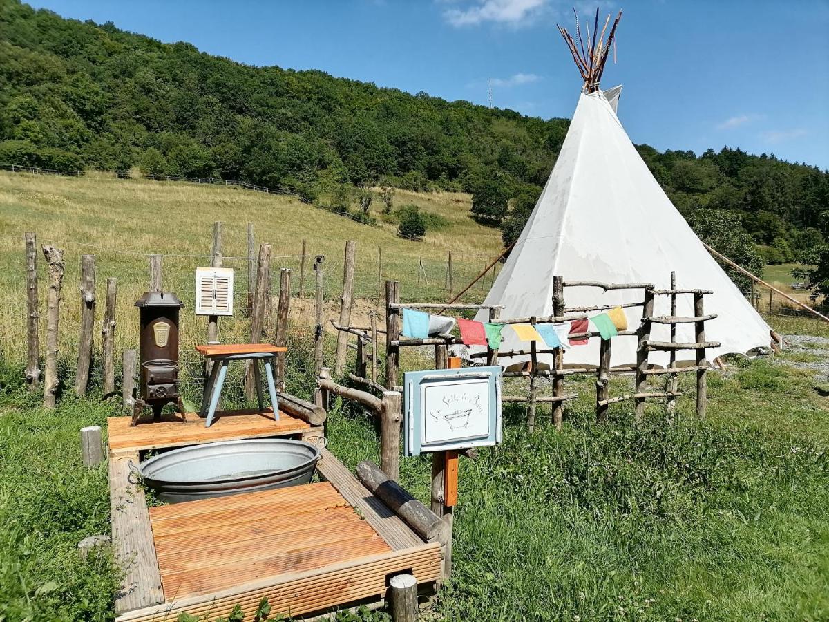 Zuruck Zur Natur - Urlaub Im Zirkuswagen, Sommeratelier Oder Schindelwagen Adenbach Exteriér fotografie